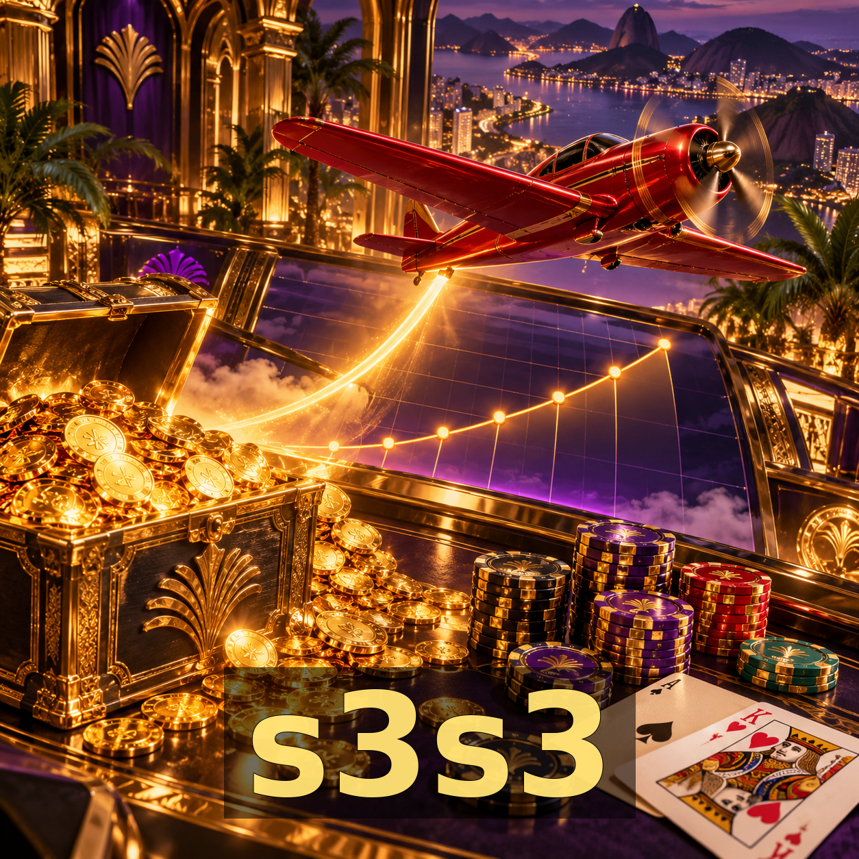 Bônus s3s3 - R$5.000 + 500 Giros Grátis